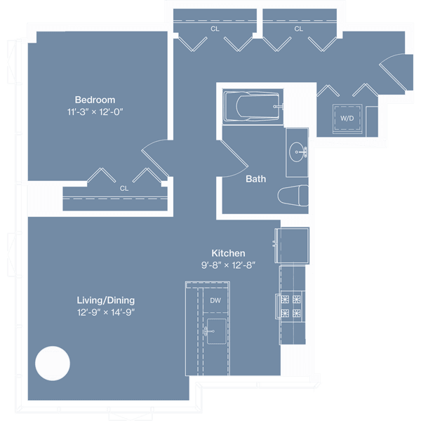 floor plan of the first floor of a house